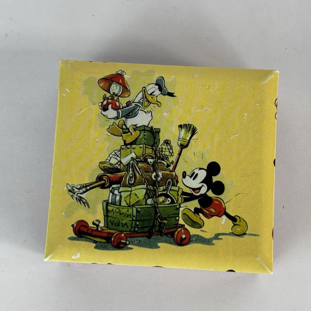 HTF Rare KREMENTZ Disney MICKEY MOUSE Quartz POCKET WATCH Japan Movt New Battery